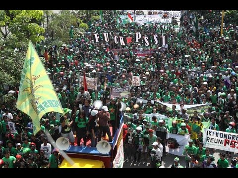 Ribuan Bonek Datang Ke Jakarta Kepung Kongres KLB PSSI Desak Akui PERSEBAYA 1927
