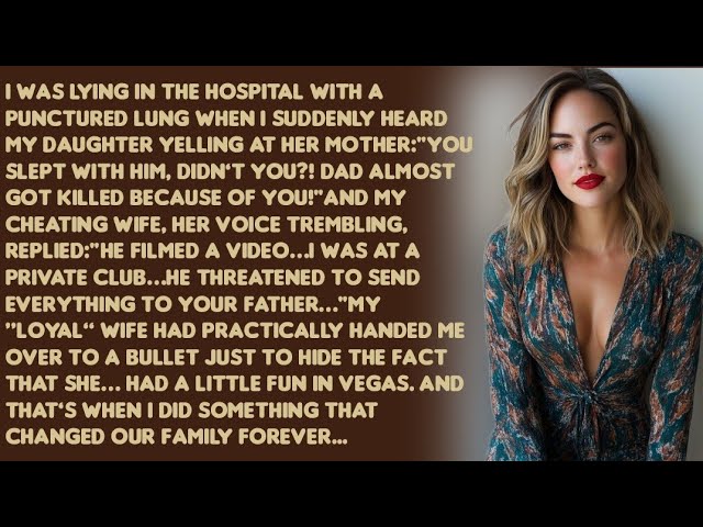 Outline Video I was lying in the hospital with a punctured lung when I suddenly heard my daughter yelling at her..