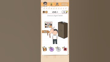 Where is Agent Smith? (Agent Smith) Brain Test 2 - Level 1