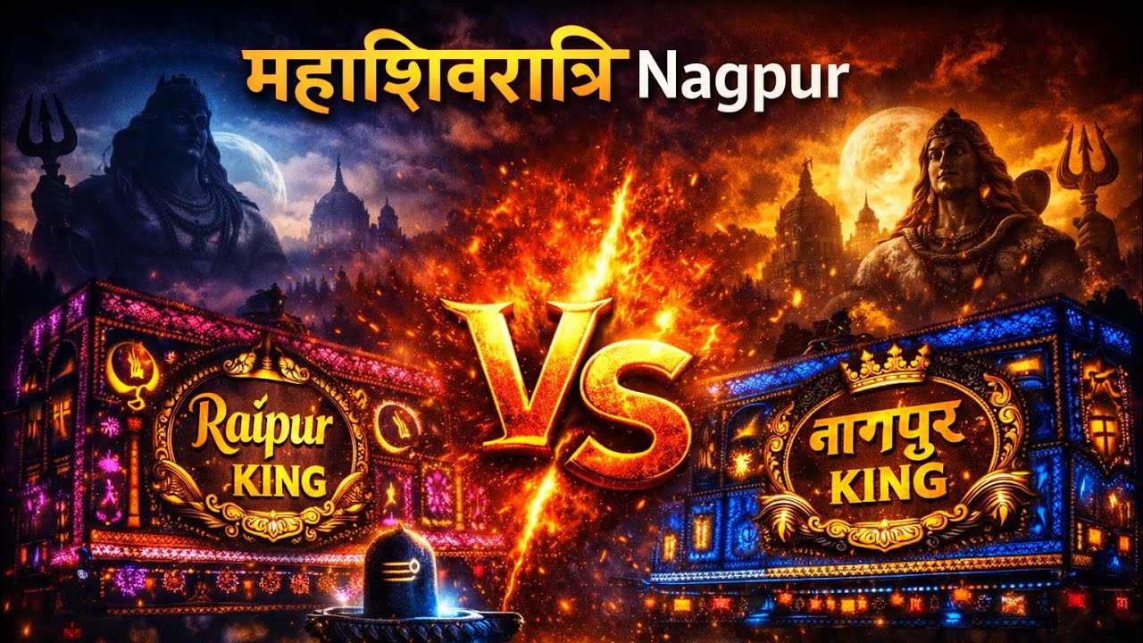 Mahashivratri  Nagpur 🔱#Vlog 2026  Sitaburdi Nagpur Jay Ambe Dhumal #Raipur vs 3 Star Dhumal #Nagpur