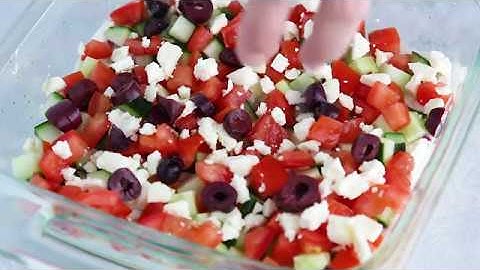Greek 7 Layer Dip Recipe