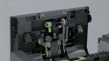 CX820/CX825/CX860 Series—Replacing the automatic document feeder feed roller