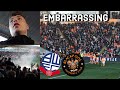 Absolutley embarrassing bolton get smashed 41 by blackpool in fierce lancashire derby bwfc v bfc