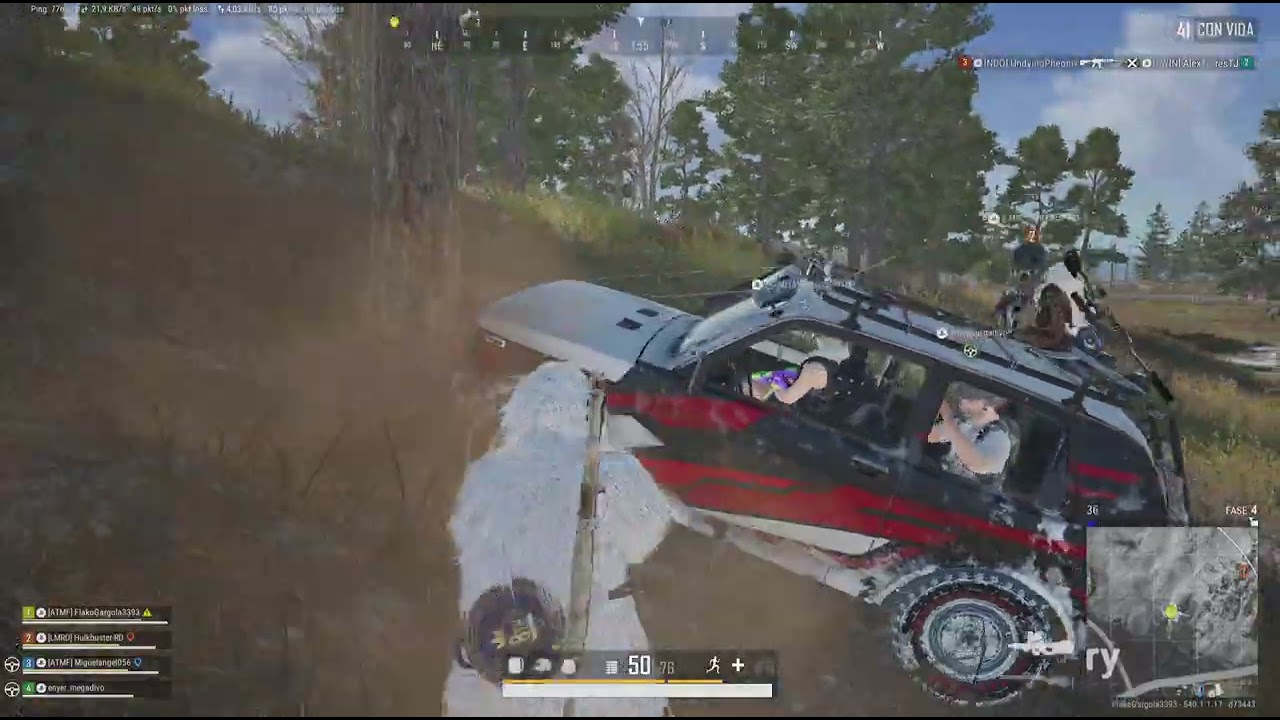 PUBG: BATTLEGROUNDS PS5 Ganando pollo con los colegas del clan ATMF 2026