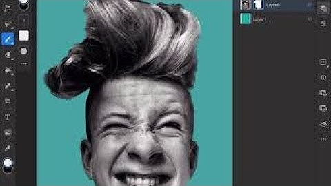 Photoshop for iPad - Remove background from subjects with hair