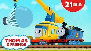 Thomas & Friends All Engines Go - Best Moments | The Paint Problem | Kids Cartoons