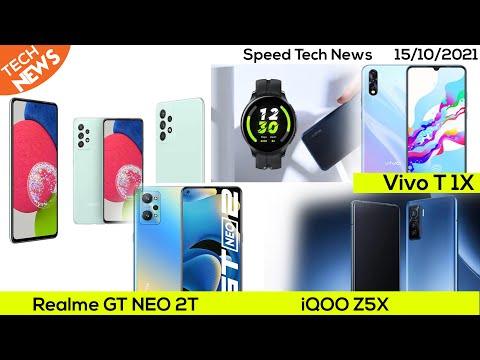 Speed Tech News Samsung Galaxy A52S,Vivo T1X,Realme Q3S,iQOO Z 5X,Realme GT NEO 2T #shorts