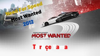 Need For Speed 2012 Türkçe Yama Kurulumu ve Oynanışı