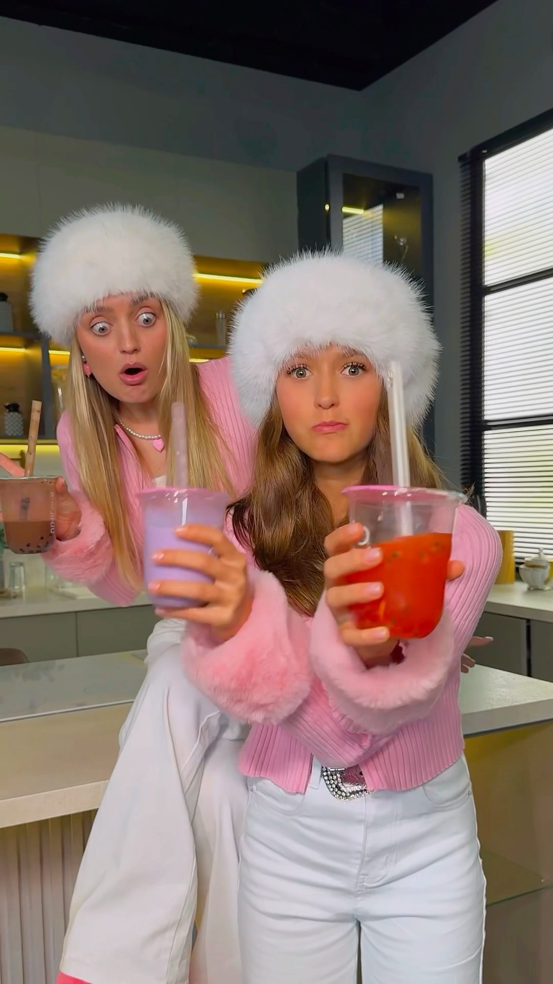 What drink did Yana not like: 1 or 2???