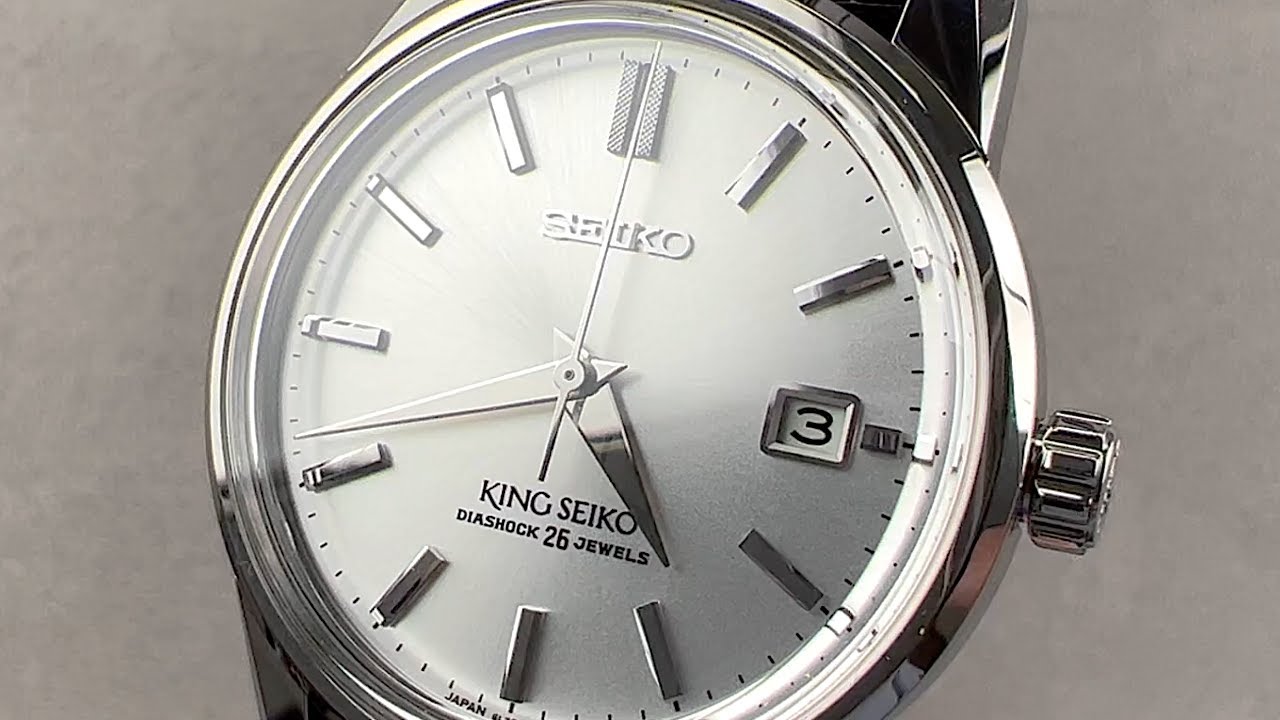 Seiko King Seiko KSK SJE083 Limited Edition Seiko Watch Review - YouTube