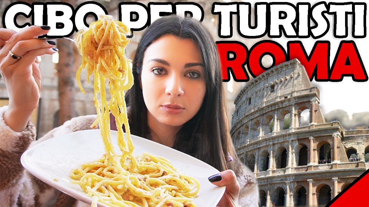 ORDINO lo stesso CIBO dei TURISTI a ROMA