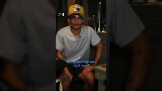 backstage at Little Shop of Horrors with Jordan Fisher