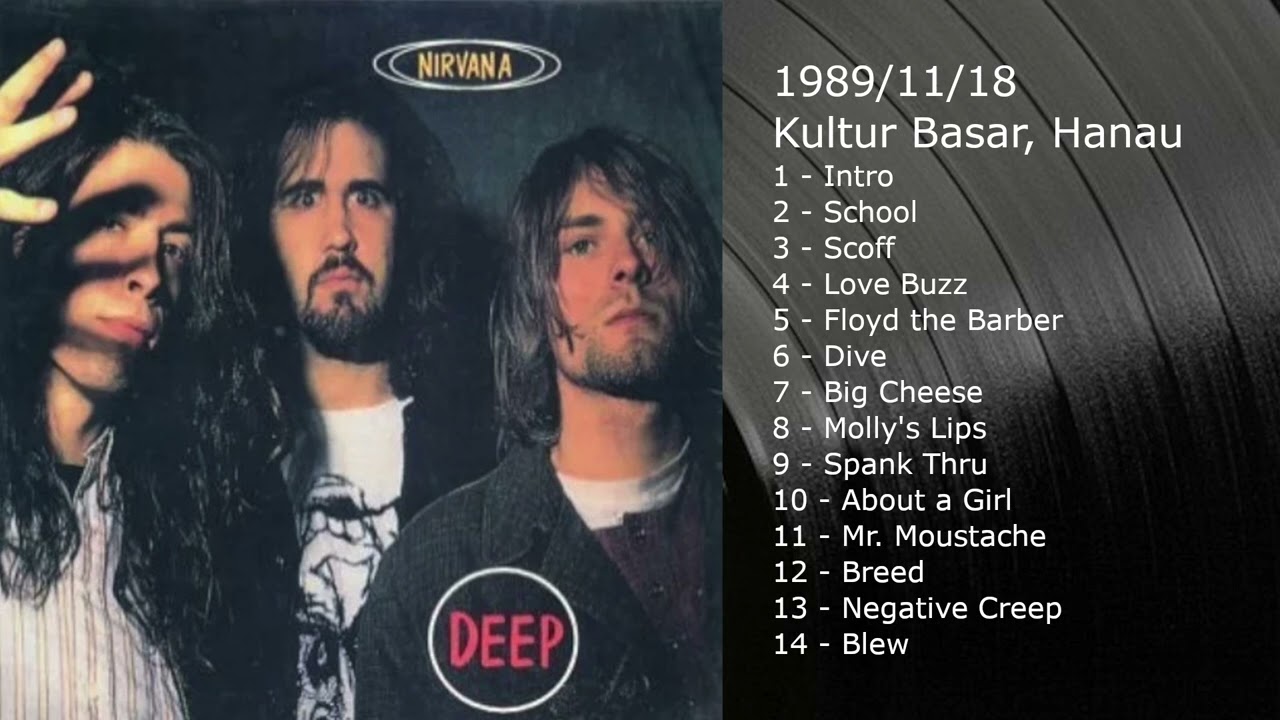 NIrvana | LIVE 1989/11/18 - Hanau - YouTube