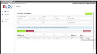 Managing and Approving a Timesheet