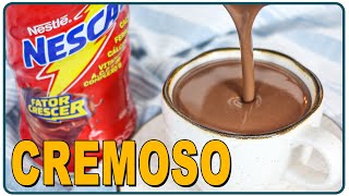 CHOCOLATE QUENTE CREMOSO COM 3 INGREDIENTES, SEM AMIDO! | Nandu Andrade