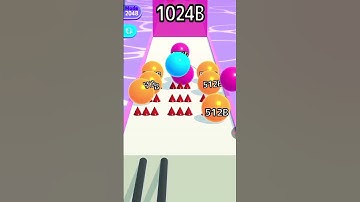 Ball Run 2048 - Gameplay Walkthrough Part 689B Infinity Mode New Best Record 4096AN (iOS, Android)