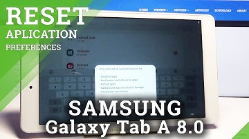 Reset App Preferences in SAMSUNG Galaxy Tab A 8.0 – Restore App Settings