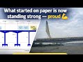 What started on paper is now standing strong — proud 💪 #civil #viral #signature #shorts #metro#dmrc