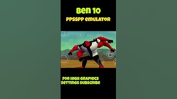 High graphics Ben 10 PPSSPP EMULATOR ANDROID GAME #shorts #trending #androidgames #psp