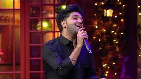 Guru Randhawa Singing Song in kapil sharma show | for sanjana sanghi | ishq tera |