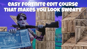 easy Fortnite edit course that makes you look sweaty step for step #fortnite #fortniteeditcourse