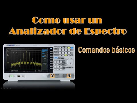 Video: ¿Para qué se utiliza un analizador de espectro?