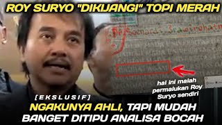 Memalukan Roy Suryo Kena Kijang Temuan Gajhaj Adam Oleh Si Topi Merah Ngakunya Ahli Tapi Kok