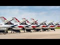 Thunderbirds 17 arrive live at fll for the fort lauderdale air show