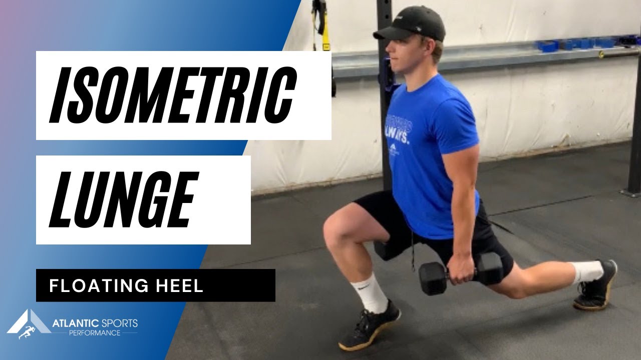 DB ISO Lunge Hold - Floating Heel - YouTube