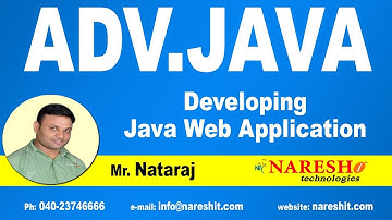 Developing Java Web Application Part 2 | Advanced Java Tutorial |  Mr.Nataraj