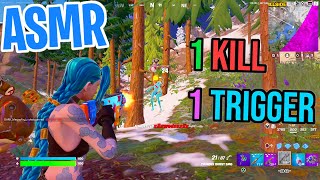 ASMR Gaming 😴 Fortnite 1 Kill = 1 Trigger Relaxing Mouth Sounds 🎮🎧 Controller Sounds + Whispering 💤