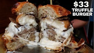 Is this $33 TRUFFLE BURGER in NYC worth it?? | DEVOUR POWER