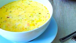 Creamy leek soup with salmon screenshot 4