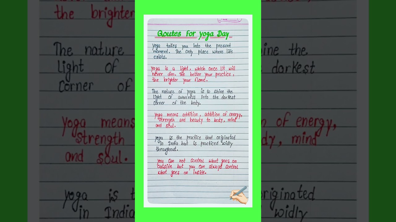 Quotes on yoga day l yoga day quotes 