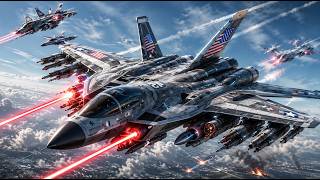 13 Minutes Ago! Deadly US Laser Fighter Jet Destroys 500 Russian Tanks on a Bridge - Arma 3