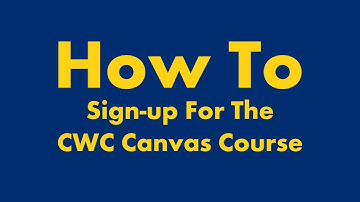 How To Sign up For Cypress Writing Center Canvas
