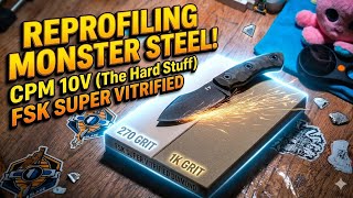 FSK 270 eats 10v like it's a monster! FSK 1k refines it to a beautiful sticky edge Kizer Rook in 10v