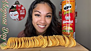 Wendys Y Chicken Sandwich Pringles Extreme Crunching & Burping