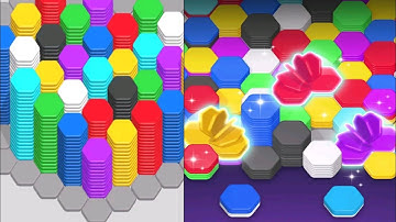 Hexa Sort | New Games 2024 Level -4