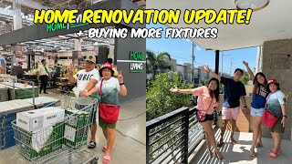 A day in the life: Back in Manila! Home Renovation Update + Buying more fixtures for the house!