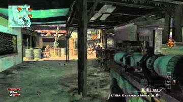 MW3-Awesome L118A Triple Kill