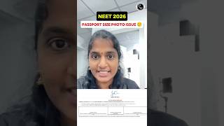 NEET 2026 Passport Size Photo Issue 🥲 | NEET 2026 Admit Card | In Telugu