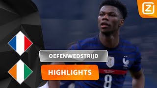 Tchouaméni Is De Verlosser Frankrijk Vs Ivoorkust Vriendschappelijke Interland Samenvatting
