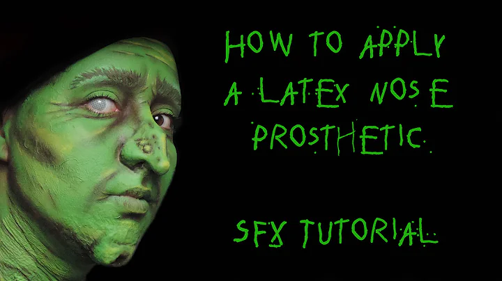 Achieve a Flawless Halloween Look with Easy Latex Nose Application