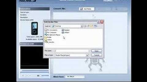 Use Sansa Media Converter to Add Videos to Sansa MP3 Players