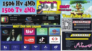 1506Hv New Software 2025 Stylish Menu, Youtube Kids, Iptv Nashare