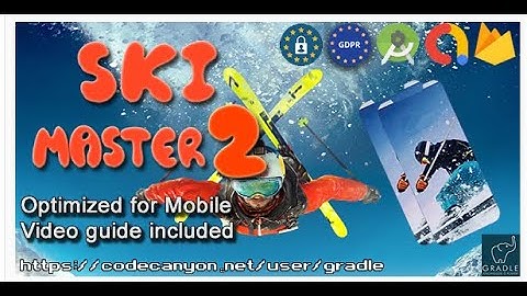 SKI MASTER V2 Admob + GDPR + Android Studio