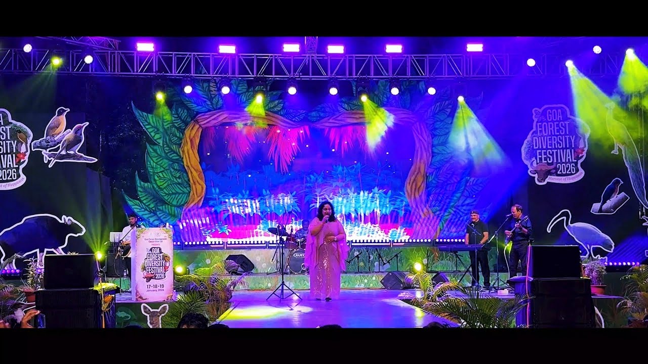 Sonia Shirsat With Orchestra || Claudia [ cover ] || Goa Forest Diversity Festival 2026
