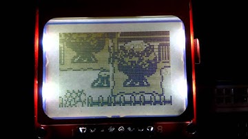 LCD Greyscale / Scrolling Test