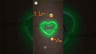 😚😚 I love you jaan 🥰😘 love status video 💫💫 screenshot 2